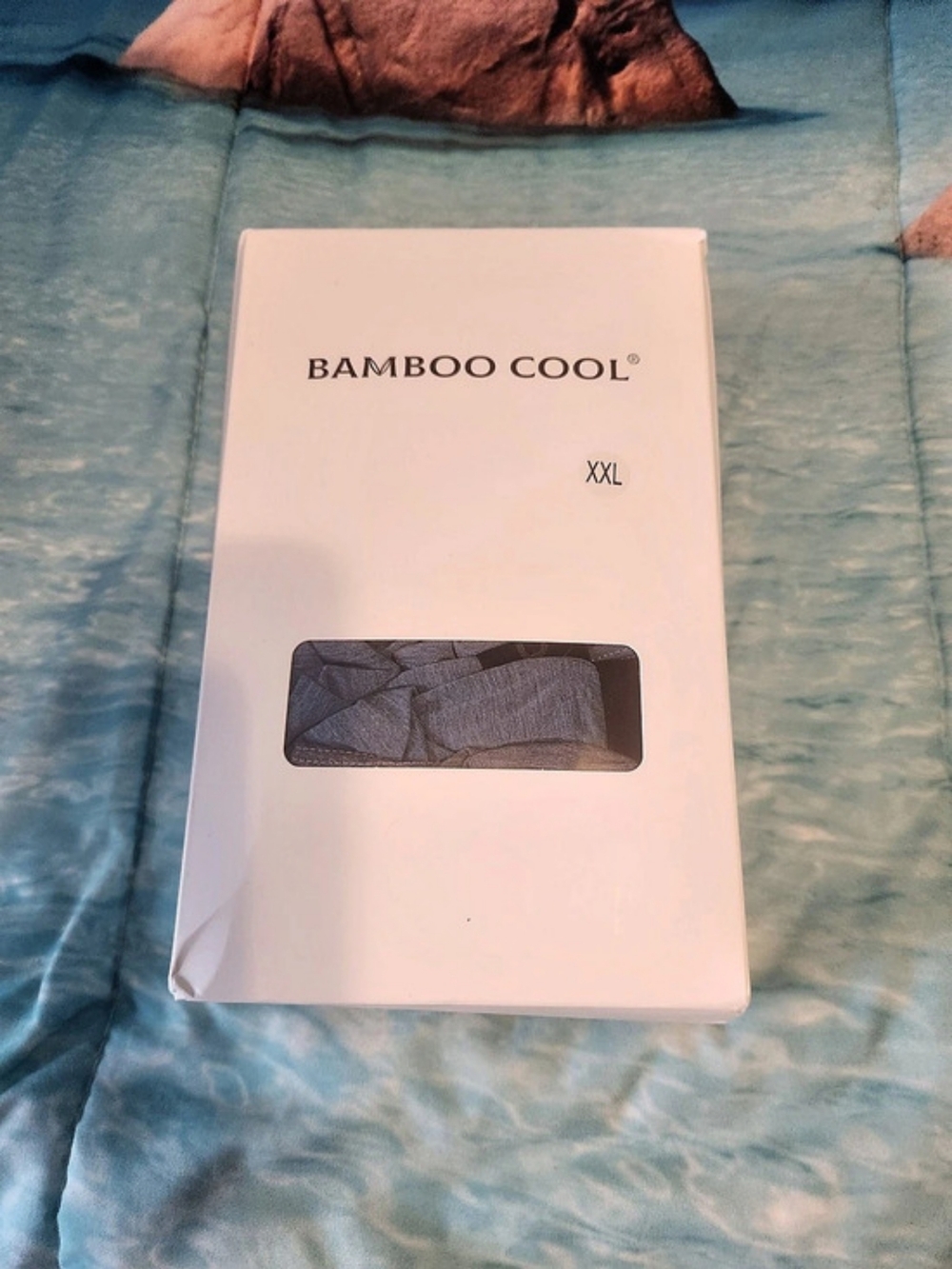 BAMBOO COOL Men's Boxer Brief Underwear 4 Pack Gray 2XL Stretch Viscose